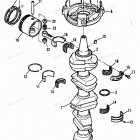H1508E91J Коленвал,поршни