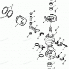 H0906E91H Коленвал и поршни
