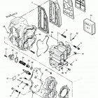 H0508F91B Cylinder Block, Head And Exhaust Chest Cover