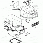 H0152185A Top Cowl (90a Thru 92b & Ser. # E000001 Thru E127699)