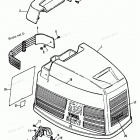 H1508X91D Top Cowl Components