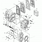 H0507X90A Cylinder Block, Head And Exhaust Chest Cover