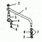 H1501G90D Комплект Тяги рулевого механизма