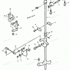 H120LD90C Towershaft And Throttle Linkage