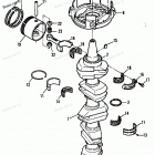 H1501G90C Коленвал,поршни
