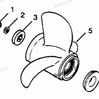 H0906X90A Flared Hub Props Models 903f90a, 903x90a, 908f90a, 908x9...