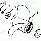 H0906G90A Flared Hub Props Models 903f90a, 903x90a, 908f90a, 908x9...