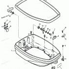 H1508G90A Bottom Cowl Components