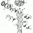H1501G90B Коленвал,поршни