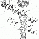 H1508F90B Коленвал,поршни