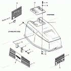H0356F90B Engine Cover (bayliner Models)