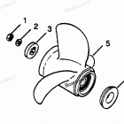 H090LD90A Flared Hub Props