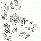 H0152F90D Cylinder Block (84a Thru 87a Models)