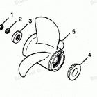 H0908G90B Flared Hub Props