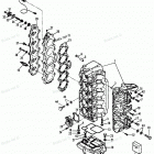 H1508X90A Блок цилиндров