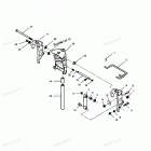 H0908F90B Swivel Bracket And Stern Brackets With Power Trim