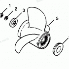 H0906X90A Flared Hub Props Models 906a90a, 906f90a, 906x90a