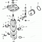 H1208A90B Коленвал и поршни