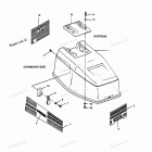 H0507Y90C Engine Cover Maxum Models