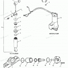 H0906F90B Parts Breakdown Tilt Cylinder, Trim Cylinder, Motor & Pu...
