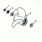 H090LD90B Flared Hub Props