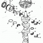 H1508X90B Коленвал,поршни