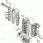 H1508G90A Блок цилиндров