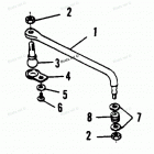 H1501G90C Комплект Тяги рулевого механизма