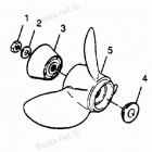 H0906A90B Straight Hub Props