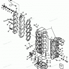 H1508G90D Блок цилиндров