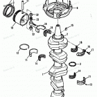 H1508G90B Коленвал,поршни