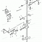 H090LD90A Towershaft And Throttle Linkage