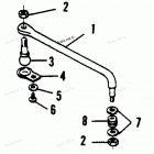H1201F90B Комплект Тяги рулевого механизма