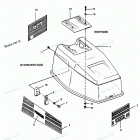 H0508F90B Engine Cover Maxum Models