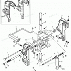 H1501F90B Swivel Bracket - Stern Brackets