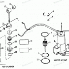 H1508X90C Tilt Cylinder - Motor And Pump