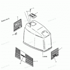 H0906A90B Engine Cover (bayliner Models)