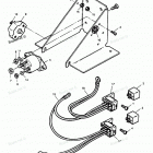 H120LD90A Trim Pump Bracket And Relays