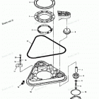 H090LD90B Transom Plate