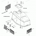 H0357X90A Engine Cover (bayliner Models)
