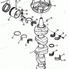 H1508F90C Коленвал,поршни