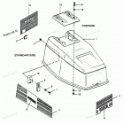 H0353G90B Engine Cover (bayliner Models)