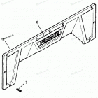 H120LD90C Transom Shield