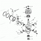 H0507A89D Коленвал и поршни
