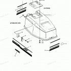 H0357Y89A Engine Cover (blue Fin Models)