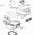 H0092F89A Top Cowl (90a Thru 92b & Ser. # E000001 Thru E127699)