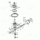 H0152F85A Crankshaft And Piston (84a Thru 87a Models)