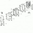 H0507Q89B Reed Plate And Adapter Flange