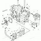 H0507P89B Recirculation System And Starter Brackets