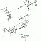 H085LD89C Towershaft And Throttle Linkage